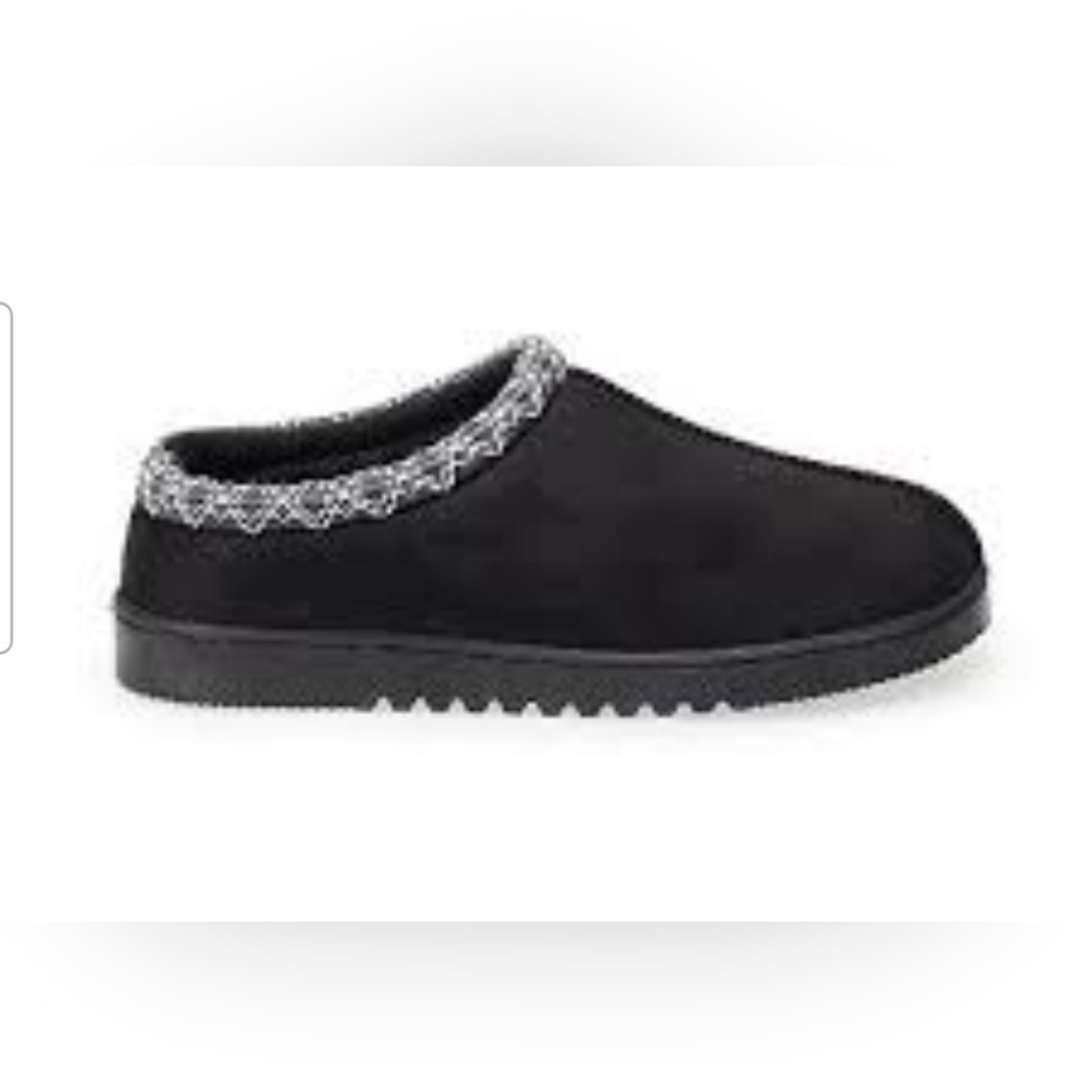 NWT Sonoma Goods For Life® Gomezz Women's Clog Slippers. BLACK SIZE LARGE 8-9